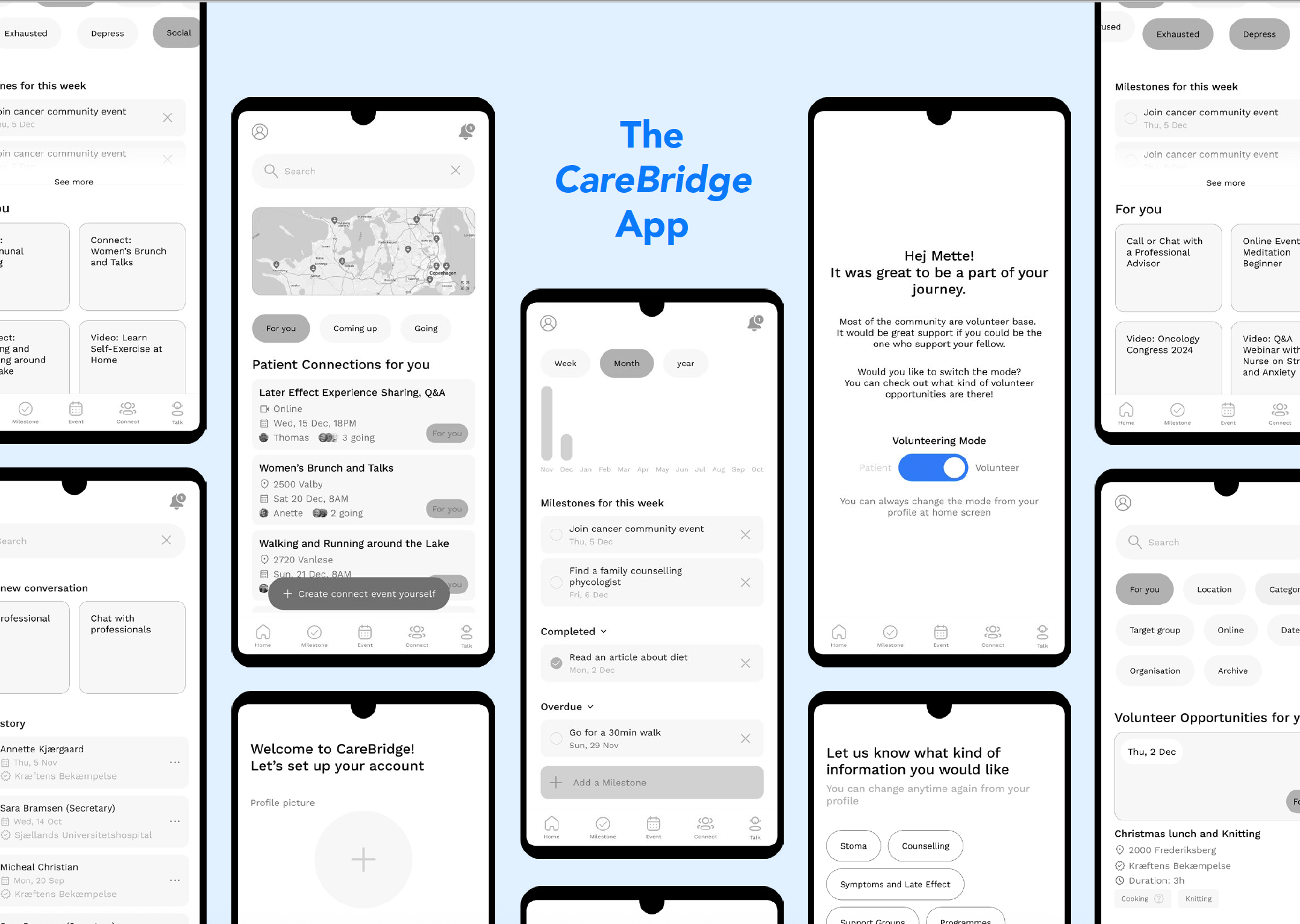 CareBridge app features